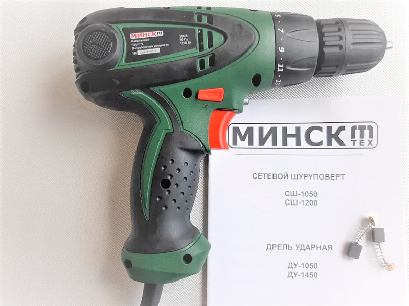 Шуруповерт мережевий Мінськ МСШ-1200 Ватт !!! Потужна !!! 1407157 фото