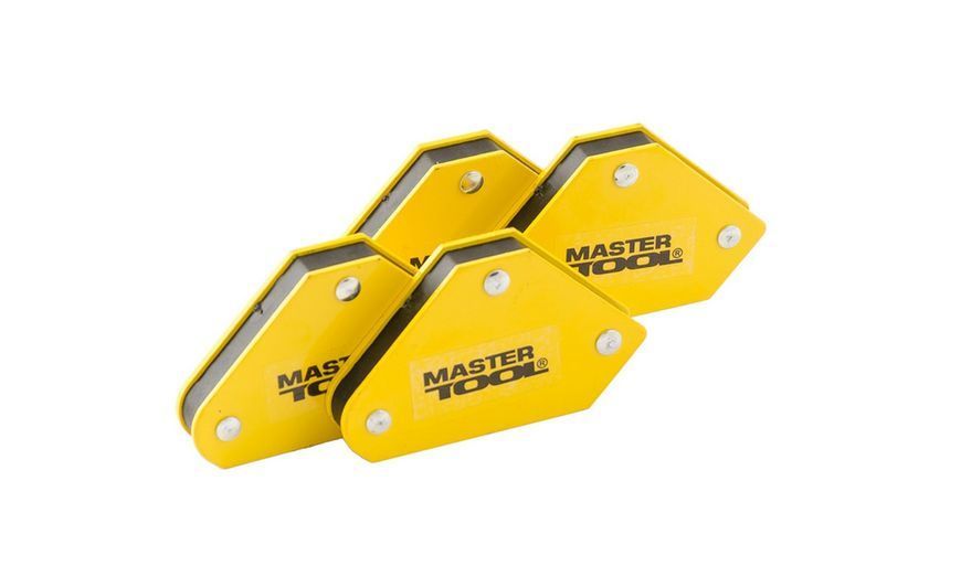 Набір магнітів для зварювання MASTERTOOL 4 кг 45&deg;/90&deg;/135&deg; 4 шт 81-0204 27215 фото