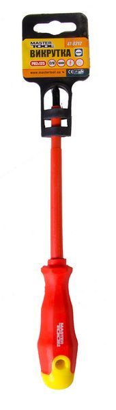 Викрутка діелектрична хрестова MASTERTOOL PH2х125 мм 1000 V 47-0212 28157 фото