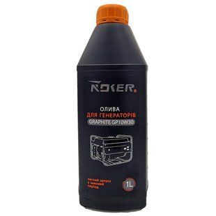 Олія 4Т NOKER GRAPHITE GP 10W - 30 1 л для генераторів 7115 фото