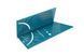 Кутник MASTERTOOL Японський 3D 200х70х63 мм 30-3520 29312 фото 4