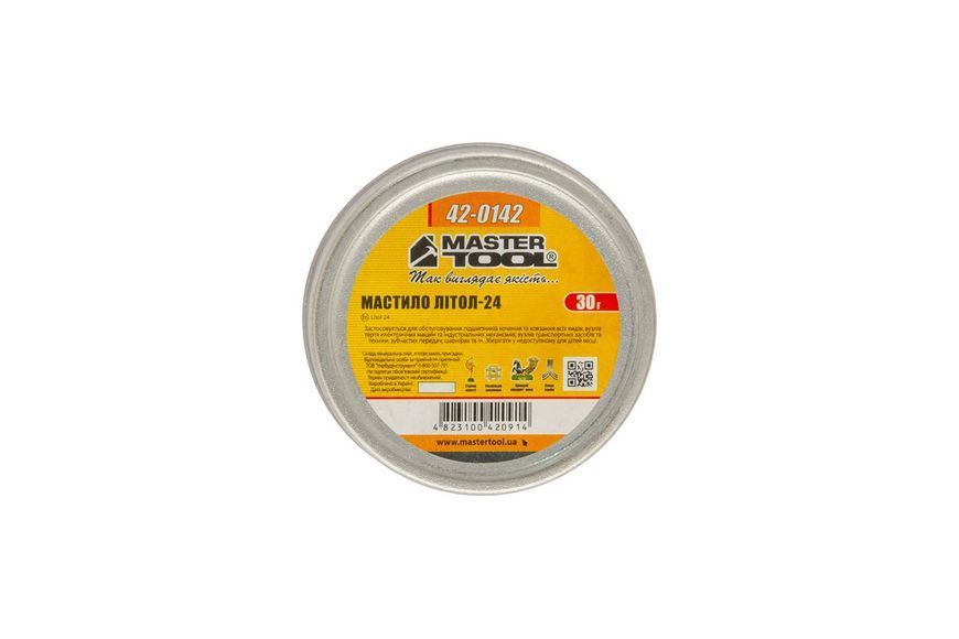Мастило MASTERTOOL Літол-24 30 г 42-0142 24860 фото