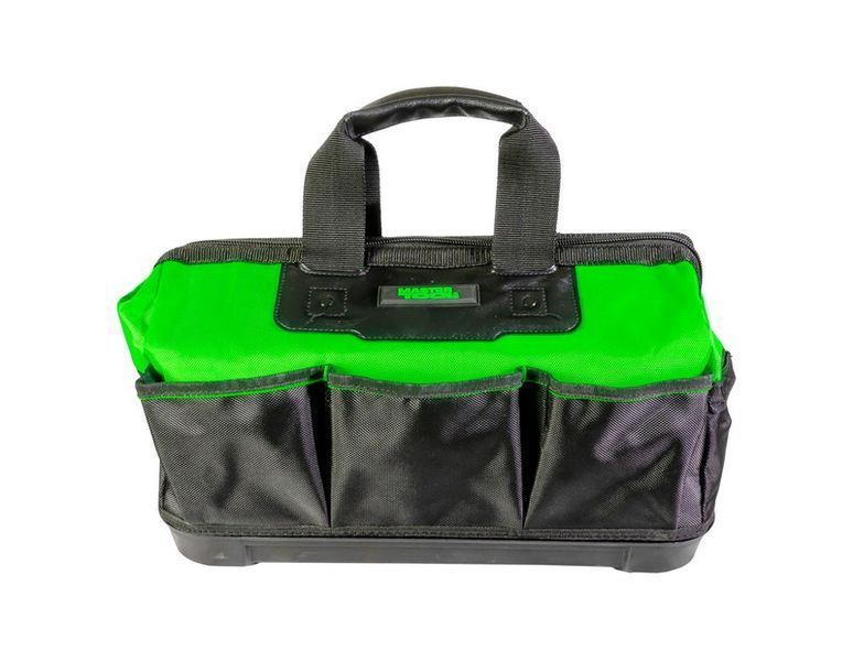 Сумка для інструментів MASTERTOOL 460х250х300 мм 8 кишень пластикове дно 1680 DEN 79-1918 26198 фото