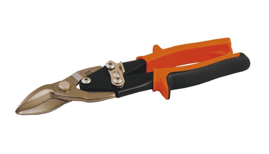 Ножиці для металу MASTERTOOL CrMo 250 мм правий різ 01-0425 24116 фото