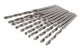 Свердло для металу MASTERTOOL HSS 3,2х65 мм WHITE 10-1032 25032 фото
