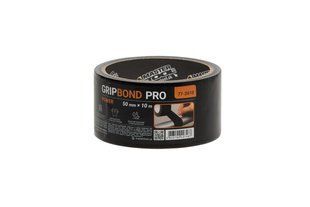 Стрічка армована MASTERTOOL GripBond Pro Power t 80&deg;C 50 мм&times;10 м чорна 77-2610 34939 фото