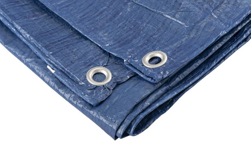 Тент універсальний MASTERTOOL TARPAULIN 3 &times; 4 м Blue 79-9304-В 23698 фото