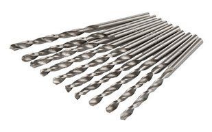 Свердло для металу MASTERTOOL HSS 3,8х75 мм WHITE 10-1038 24664 фото