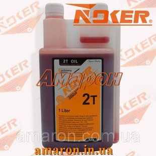 Олія з дозатором 1 л 2-х тактна NOKER 5612 фото