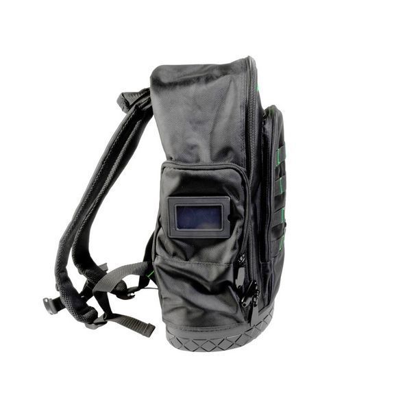 Рюкзак для інструментів MASTERTOOL 380х180х480 мм 22 кишені пластикове дно 1680 DEN 79-1934 27032 фото