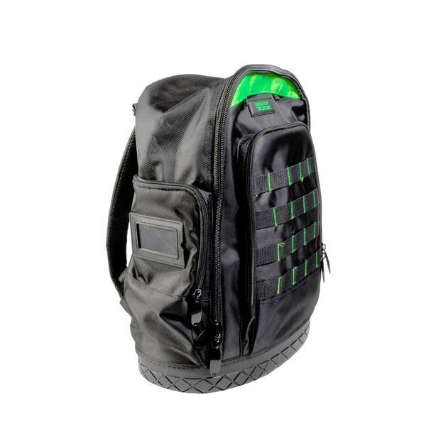 Рюкзак для інструментів MASTERTOOL 380х180х480 мм 22 кишені пластикове дно 1680 DEN 79-1934 27032 фото