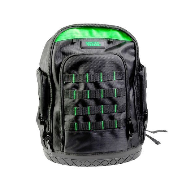Рюкзак для інструментів MASTERTOOL 380х180х480 мм 22 кишені пластикове дно 1680 DEN 79-1934 27032 фото