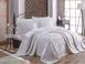 Покривало з наволочками Gardines Ezgi Cream 240 x 260 см 65265 фото 1