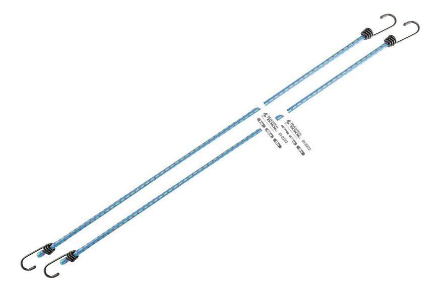Стяжка вантажу MASTERTOOL гумова &Oslash; 8 мм 150 см набір 2 шт 81-0323 32565 фото