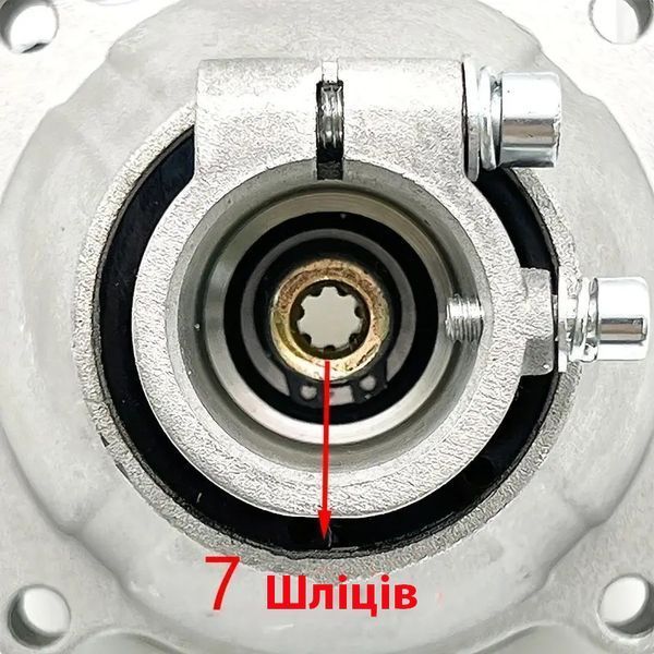 Редуктор верхній 7 шліць d=28 мм 1203 фото