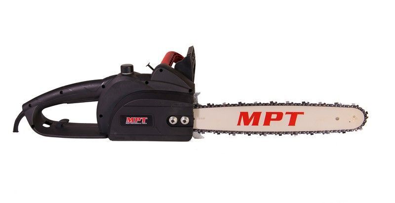 Пила цепная электрическая MPT PROFI 2200 Вт 405 мм/16" 12 м/с аксессуары 5 шт MECS1604 27620 фото