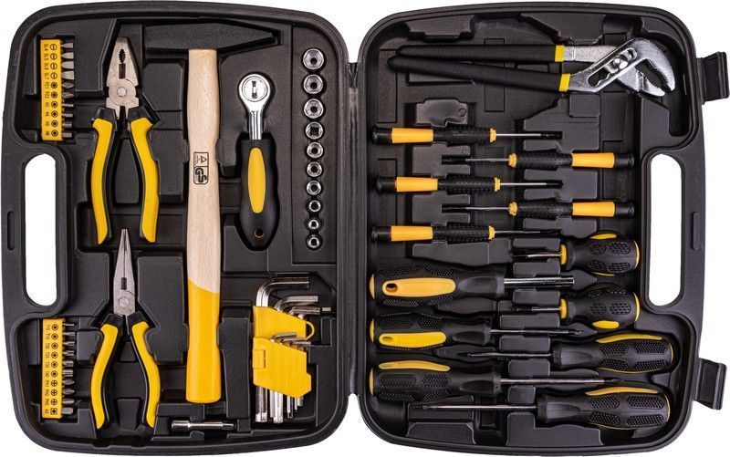 Набір інструменту MASTERTOOL "Майстер" 57 елементів 78-0357 27060 фото