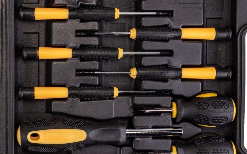 Набір інструменту MASTERTOOL "Майстер" 57 елементів 78-0357 27060 фото
