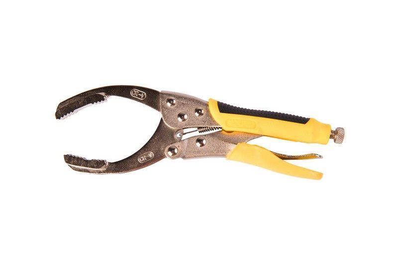 Кліщі затискні для масляного фільтра MASTERTOOL 240 мм &Oslash;50-105 мм 07-0906 27899 фото