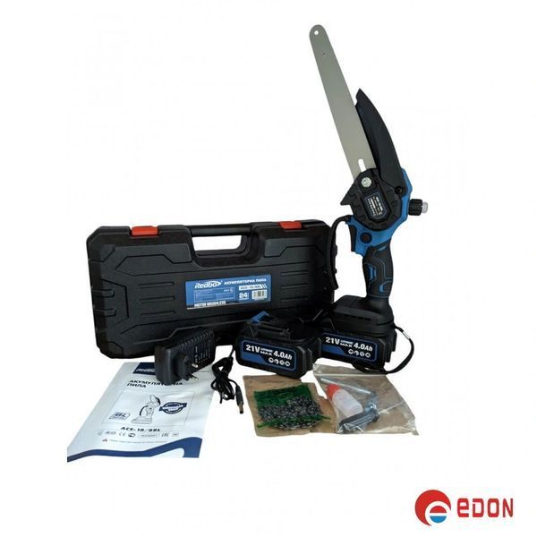 Акумуляторна міні-пилка REDBO ACS -18/8 BL (безщітковий двигун, Шина 15 см) 160 фото