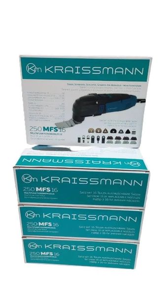 Реноватор KRAISSMANN 250 MFS 16 1794 фото