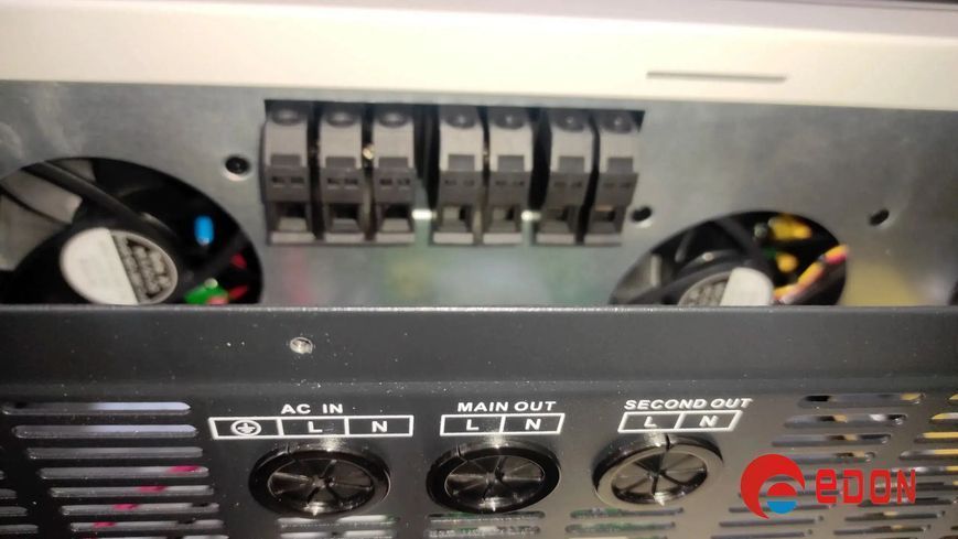 Гібридний сонячний інвертор EDON EPM-MAX-10,2KW (Чистий синус) 16 фото