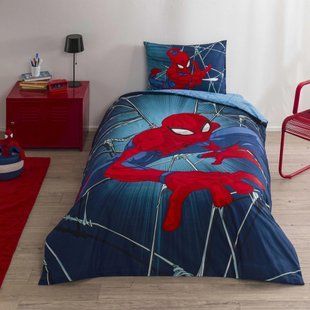 Підлітковий комплект Disney TAC Spiderman Rise Ранфорс / простирадло на резинці 55835 фото
