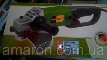 Болгарка ProCraft PW-2300 !!! 1005708 фото