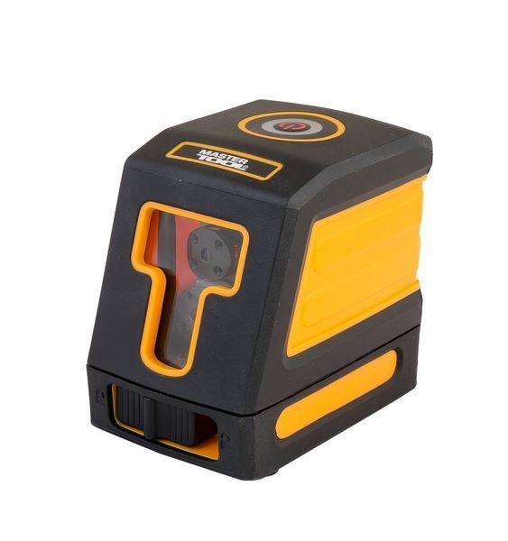 Лазерный уровень MASTERTOOL 15м &plusmn;0,3мм/м 2 гол H/V/H+V RED/635нм класс лазера II IP54 АА*4 30-1902 27404 фото