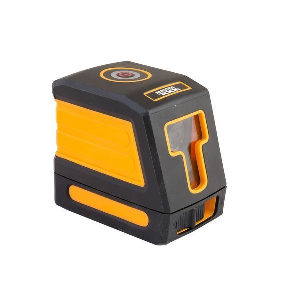 Лазерный уровень MASTERTOOL 15м &plusmn;0,3мм/м 2 гол H/V/H+V RED/635нм класс лазера II IP54 АА*4 30-1902 27404 фото