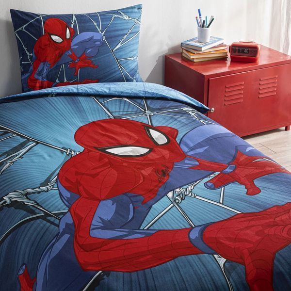 Підлітковий комплект Disney TAC Spiderman Rise Ранфорс / простирадло на резинці 55835 фото