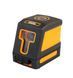 Лазерный уровень MASTERTOOL 15м &plusmn;0,3мм/м 2 гол H/V/H+V RED/635нм класс лазера II IP54 АА*4 30-1902 27404 фото 1
