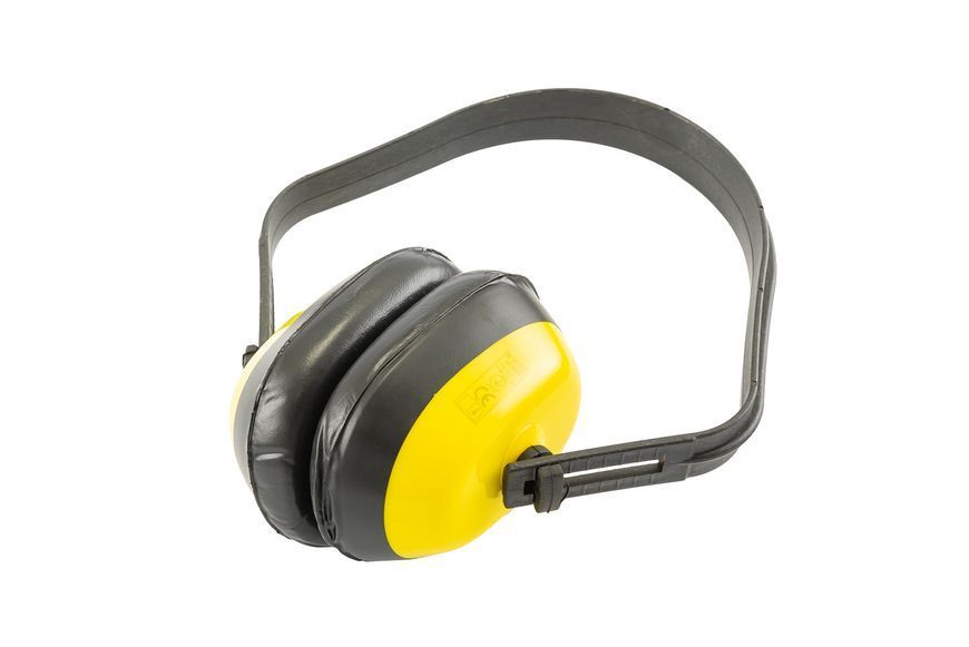 Навушники захисні протишумові MASTERTOOL регульоване оголов'я III-EN 352-1 SNR 22 dB 82-0119 26710 фото