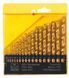 Набір свердл для металу MASTERTOOL 19 шт HSS 1 - 10 мм plastic box ТИТАН 11-0219 26500 фото 1