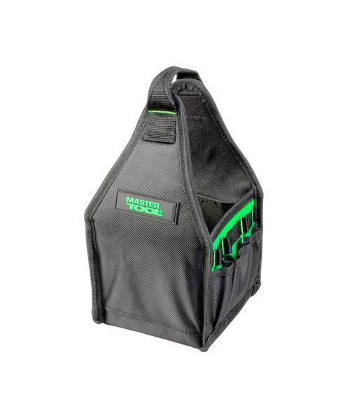 Сумка для інструментів відкрита MASTERTOOL 160х170х310 мм 8 кишень посилене дно 1680 DEN 79-1930 28221 фото