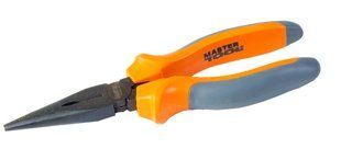 Щипці прямі MASTERTOOL 180 мм фосфатовані С50/HRC 55~65 25-2180 27645 фото