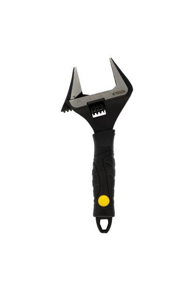 Ключ розвідний MASTERTOOL 150 мм 0-35 мм тонкі губки CrV рукоятка з TPR накладкою 76-0321 26903 фото