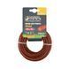 Жилка для тріммера MASTERTOOL PIRANHA REINFORCED армована 3.0 мм &times; 15 м зубчастий квадрат 19-0630 29355 фото 2