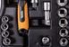 Набір головок 1/2" 10&ndash;32 мм, CrV (50BV30), тріскачка 72Т, 21 шт, PROFI MASTERTOOL 78-4021-PF 29098 фото 5